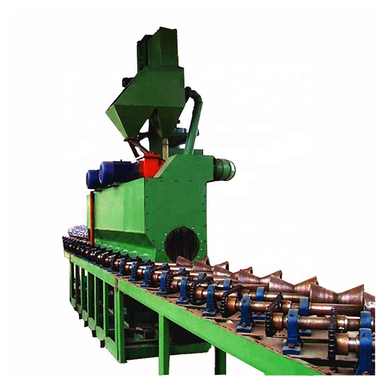 Steel Tube Rust Remove Shot Blast Cleaning Machine 