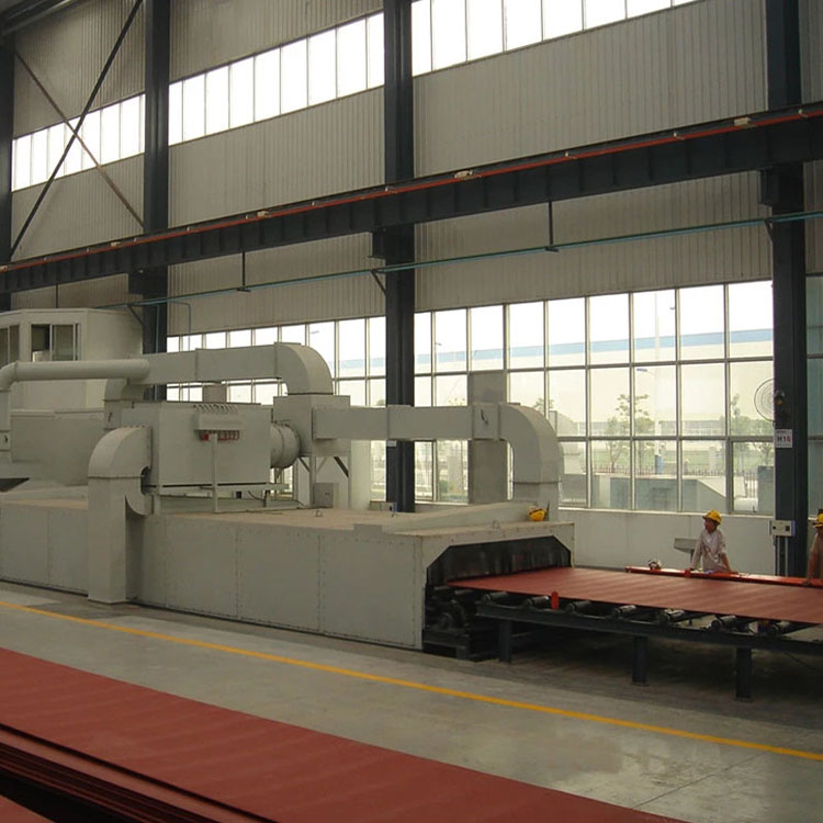 Steel Plate Shot Blasting And Painting Line 