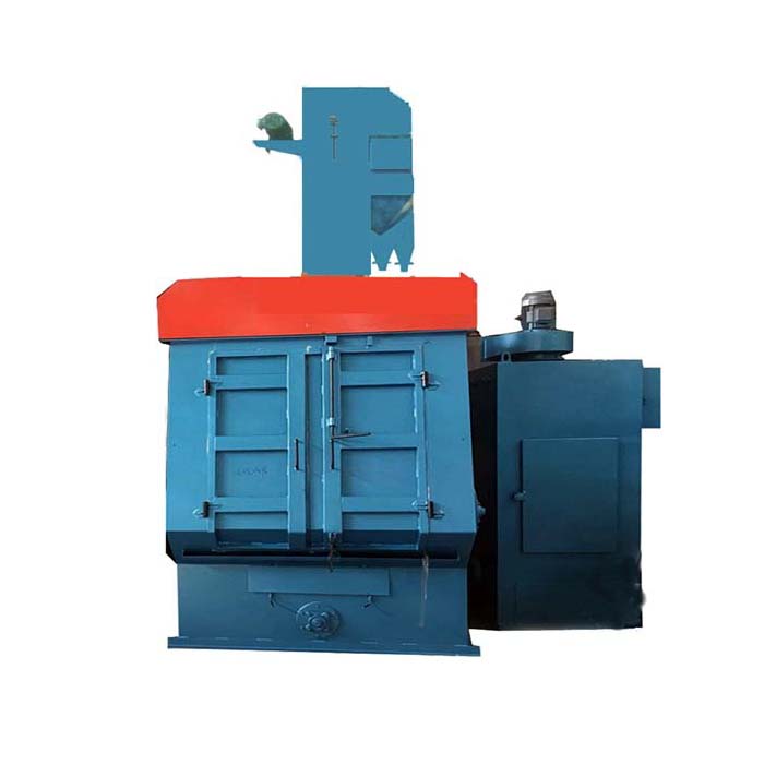 Rubber Belt Type Shot Blasting Machine for Bicycle Parts 