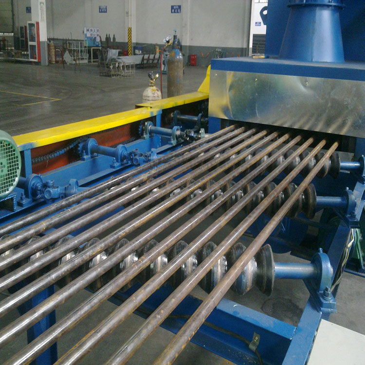 ODM Grit Blasting Steel Pipe and Tube Shot Casting Cleaning Machine 