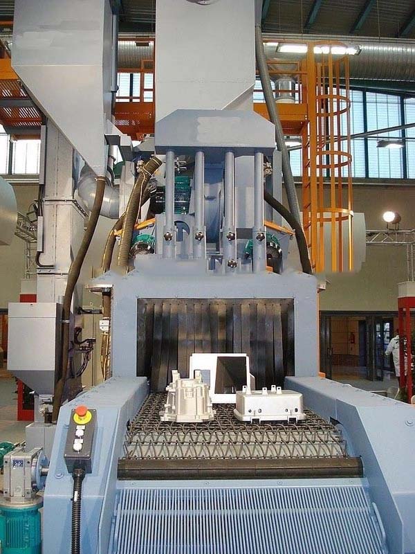 Mesh Belt Shot Blasting Machine