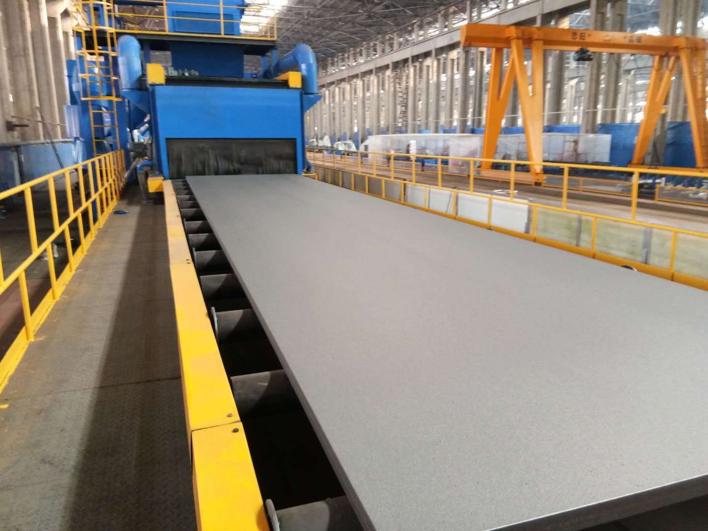 Smart Control Steel Plate Shot Blasting System（